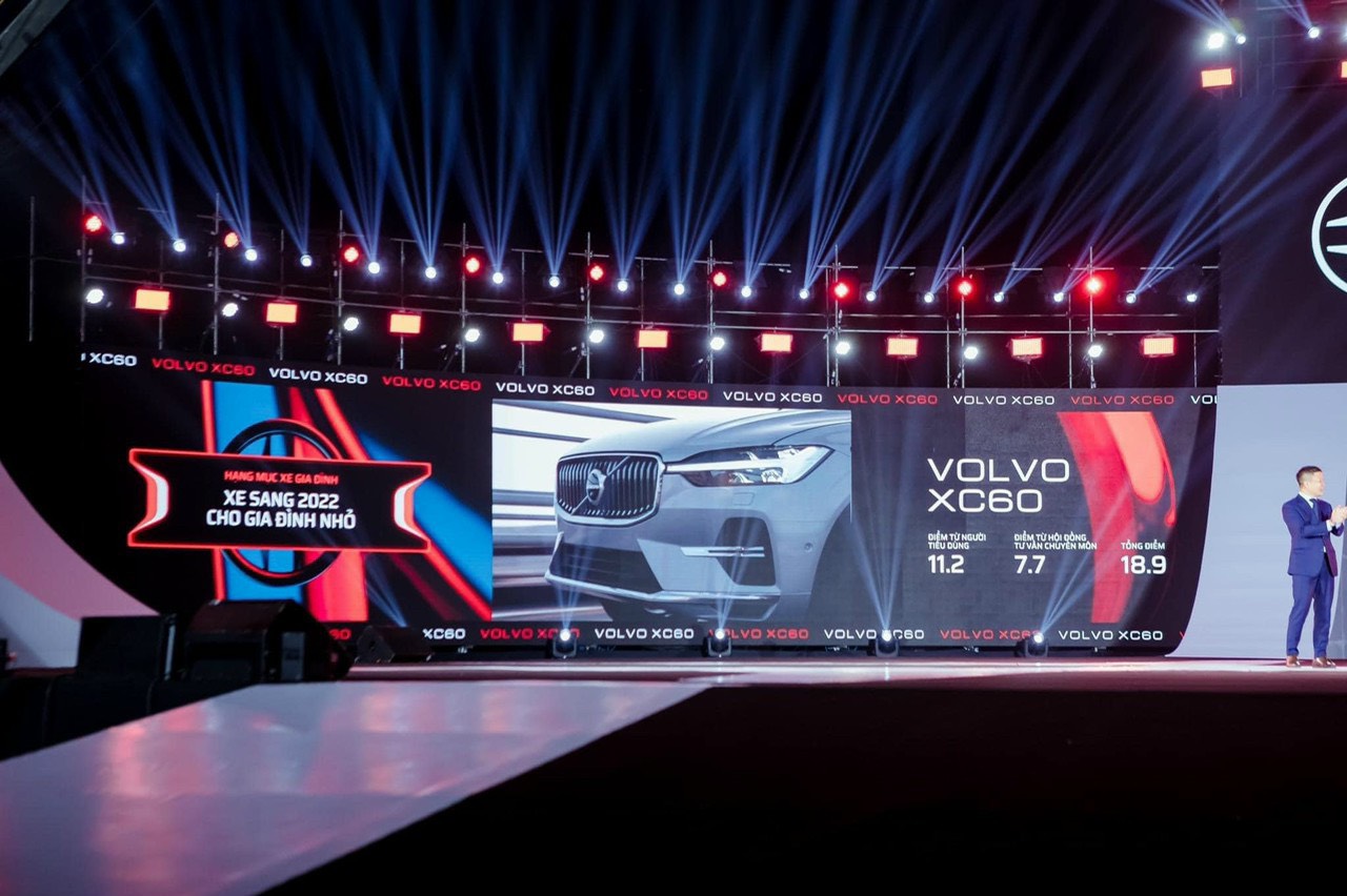 Volvo XC60 Recharge được bình chọn là ô tô của năm 2022